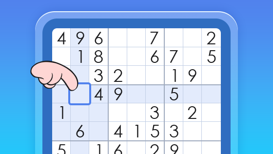 วิธี เล่น sudoku